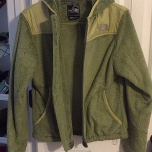 North Face hooded fleece